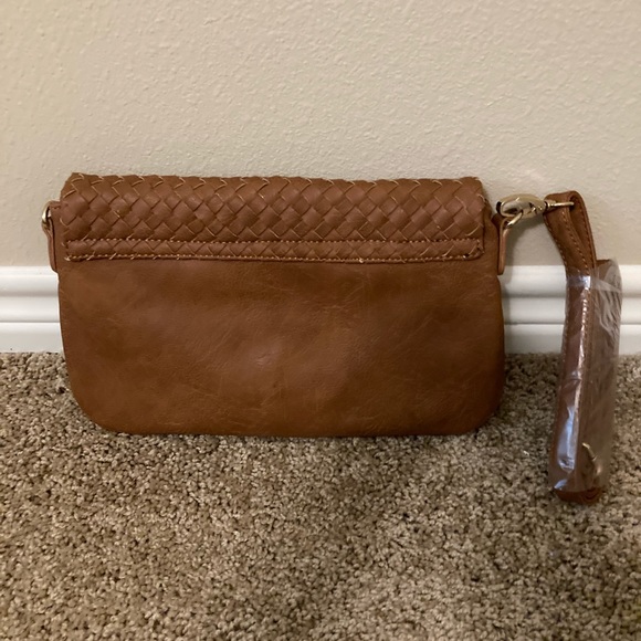 Purse - NWOT Street Level clutch in light brown. - Picture 2 of 8